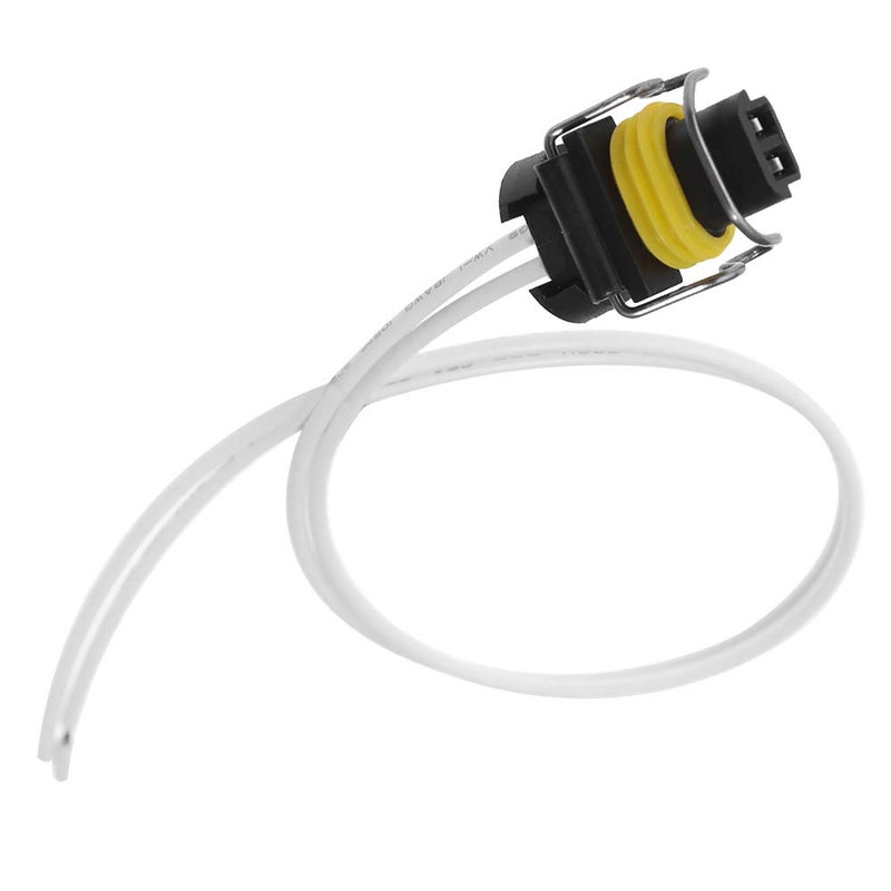 DSkoiph 2 Wire Fuel Injector Connector Plug Wire Harness Pigtail Wiring Turbo (VGT) Solenoid Injection Pressure Regulator (IPR) Valves Fit For 6.0l Ford Powerstroke Chevy GMC Duramax 6.6L - Image 1